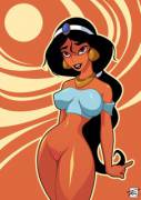 Jasmine looking a tad disheveled (Pupuliini) [Aladdin]