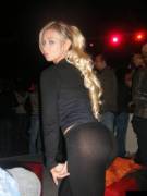 Night out with yogapants.