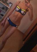 My new bikini [f]or the summer, you like?