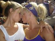 The fall is prime mating season for the Louisiana State lesbians