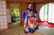 Ayumi in a Kimono