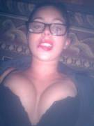 Big tits and glasses