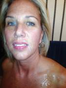 Mom with cum on her face (more in comments)