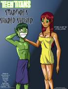 Starfire's Shared Shower (Teen Titans) (unfinished)