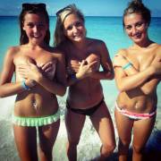 Three HappyEmbarrassedGirls!