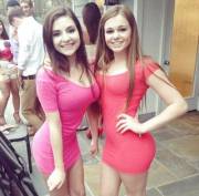 Two in pink