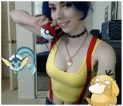 [Pokemon] I still have to finish styling the wig, but here's my nsfw Misty all grown up