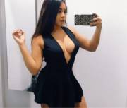 Latina Teen Revealing Dress