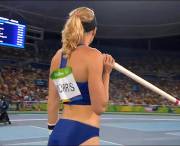 Let's put our hands together for US Pole Vaulter Sandi Morris (More in Comments)
