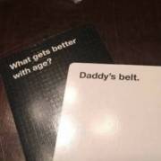 Clearly winning 'Cards Against Humanity'