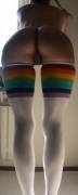 Rainbow legs