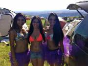 Three Babes at a Festival [PIC]