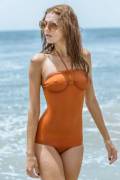 Orange Swimsuit