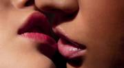 Hi-Res [8398x4636] closeup of a sexy kiss between girls...