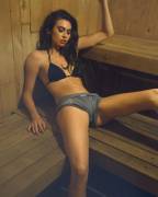 Sexy in the sauna