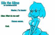 I'm getting into drawing NSFW stuff, and also digital art, so I decided to combine the two. Meet Silia the Slime