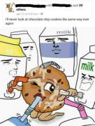 I need to buy some milk and cookies