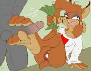 Thanks to Tumblr, Bubsy The Bobcat has now officially become morphed into a transgender prostitute