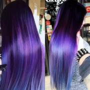 Mesmerizing purple hair [GIFV]