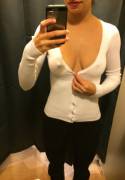 Changing room sweater