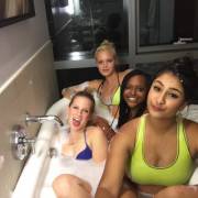 4 in the tub