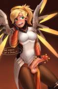 Mercy's ready to administer healing (Audraria)