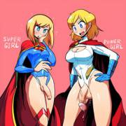 Power Girl &amp; Supergirl