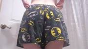 My Batman boxers count as undies, right? [f]