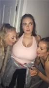 Jealous friends and enormous boobs