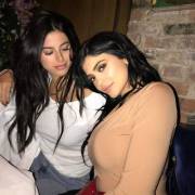 Admiring Kylie's new boobs (x-post from /r/cleavesdropping)