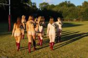 The all-women Hertfordshire squad Stripped Naked For 2017 Calander
