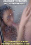 [U/N] My Aunt And I Made Eye Contact Through The Steamy Shower Door