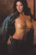 Playboy like centerfold of Lynda Carter taken for Apocalypse Now, 1976