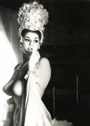 Peter Basch 1950s Latin Quarter Showgirl.