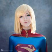 Lulu-Nyan as Supergirl (x-post from /r/latexcosplay)