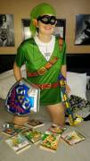 Dressing up in my Christmas Present - Link