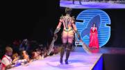 Oniksiya Sofinikum cosplaying as Shahdee on the runway (From OnStageGW)