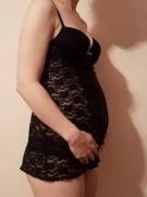 17 weeks and wearing some of my smaller nighties for the last time.