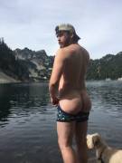 Went hiking a couple weeks ago... Decided to go skinny dipping
