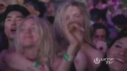 Busty Blonde at Ultra Music Fest
