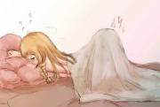 What Lillie was really doing on the sofa bed...