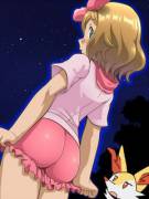 [BEG] Is there any other art out there based on Serena in her pajama shorts?