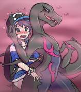 Salazzle testing out her pheromones