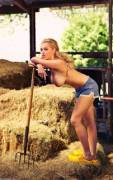 Clogged hay
