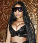 Nicki Minaj showing some areola