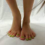 Green toes