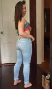 Doesn't get much better than the gf in jeans
