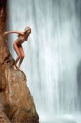 Waterfall diving