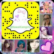 Kawaii Cam Girls Snapchat