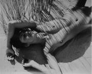 "Mercedes Nude in the Reeds" photographed by Herbert Matter (1940)